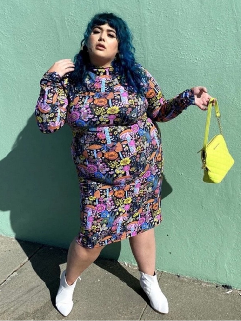 XL Nooworks Demi Dress - Magical Mushroom